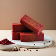 Beetroot Mysore Pak (400 g) - Sri Ganga Vilas traditional sweets & snacks