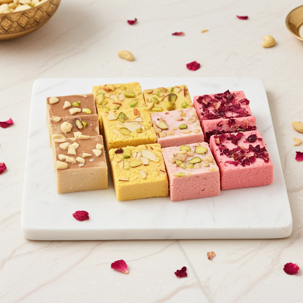 Mixed Kaju Biscuit (200 g) - Sri Ganga Vilas traditional sweets & snacks