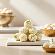 Kaju Strawberry Rice Laddu (400 g) - Sri Ganga Vilas traditional sweets & snacks