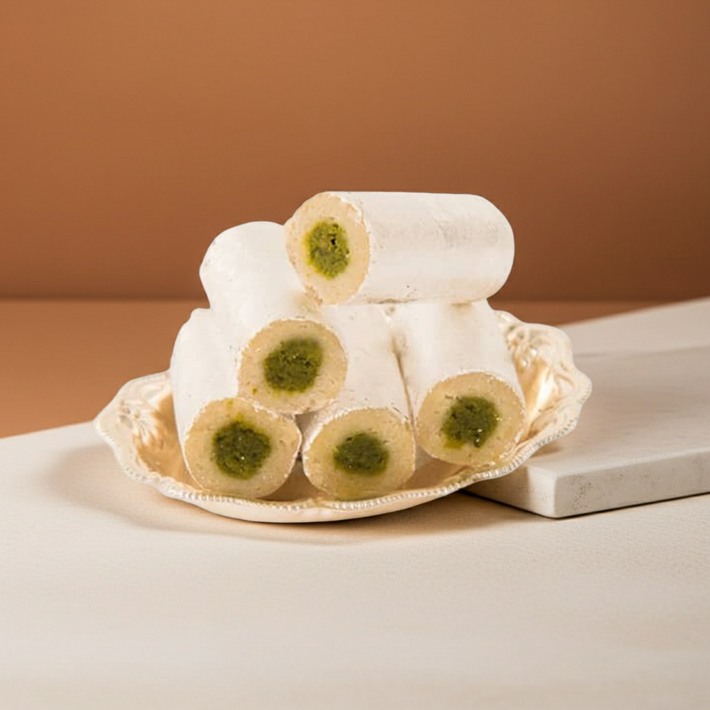 KAJU ROLL (400 g) - Sri Ganga Vilas traditional sweets & snacks