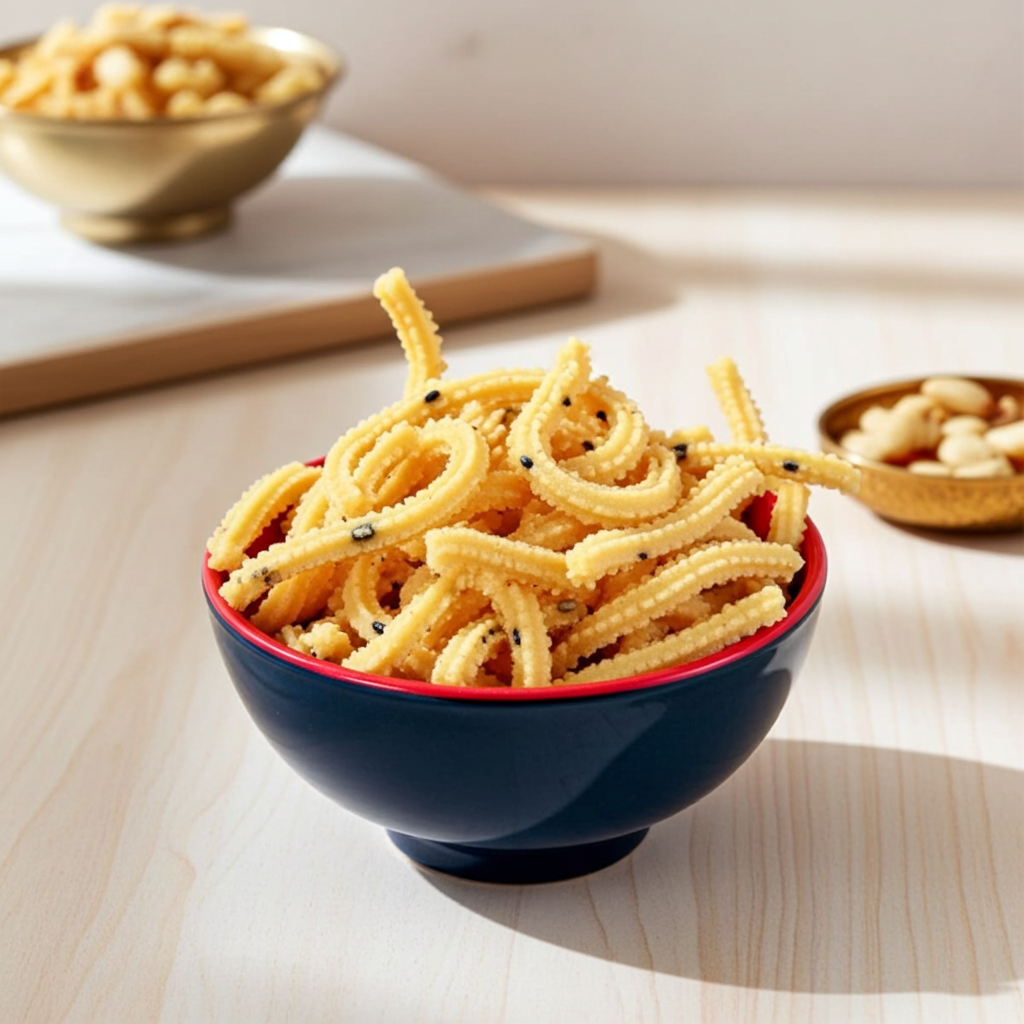 Butter Murukku (400 g) - Sri Ganga Vilas traditional sweets & snacks