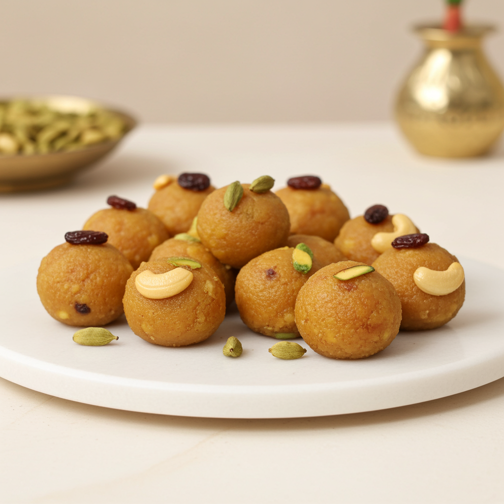 Mini Thirupathi laddu (200 g) - Sri Ganga Vilas traditional sweets & snacks