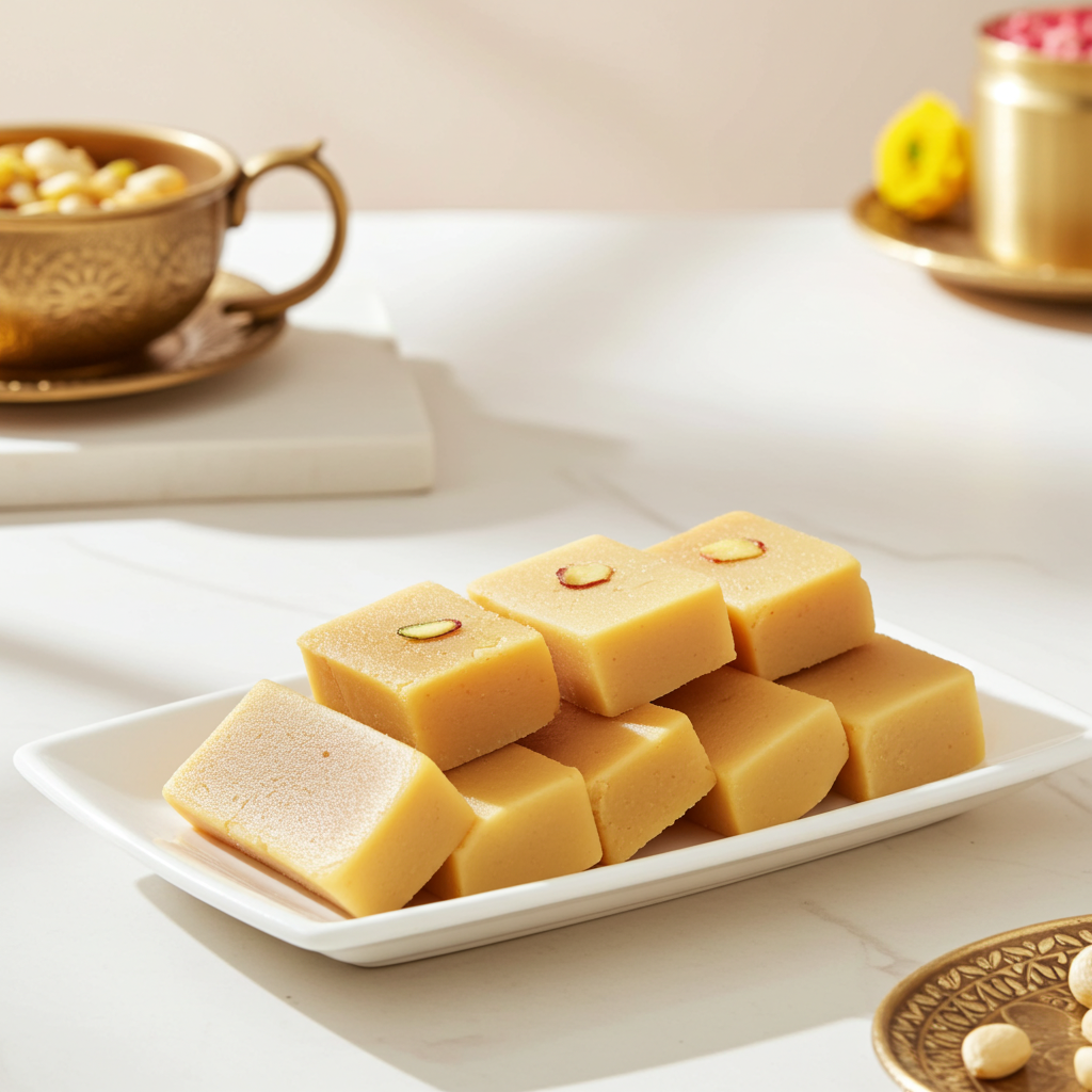 Milk Mysore pak (400 g) - Sri Ganga Vilas traditional sweets & snacks