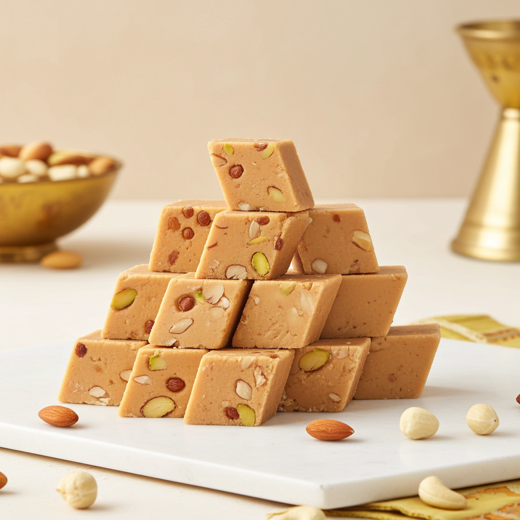 Horlicks Burfi (200 g) - Sri Ganga Vilas traditional sweets & snacks