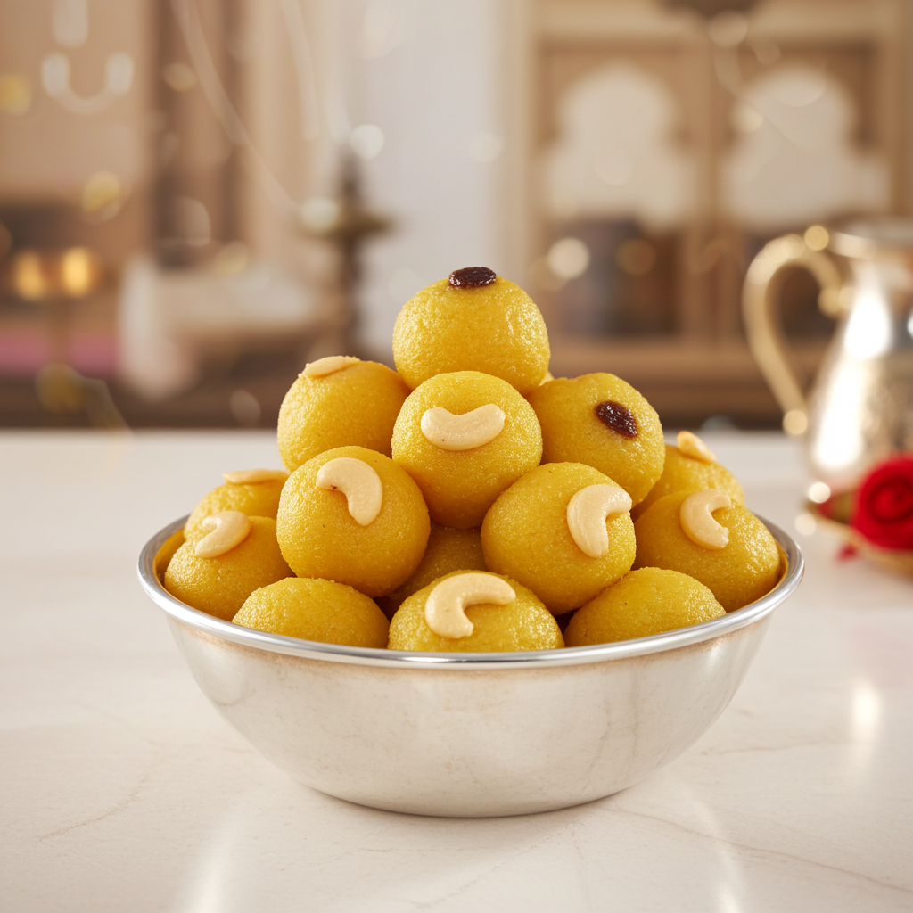 Laddu (400 g) - Sri Ganga Vilas traditional sweets & snacks