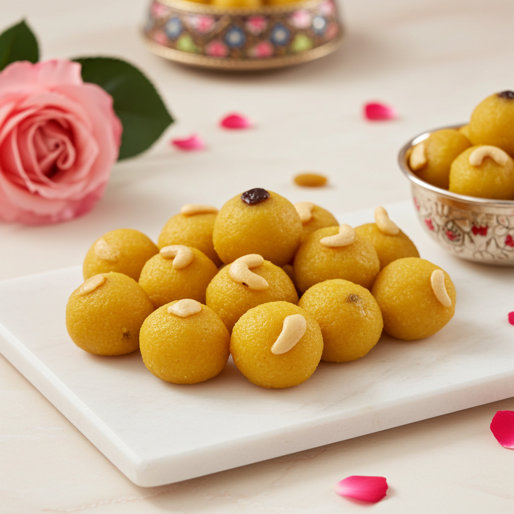 Laddu (200 g) - Sri Ganga Vilas traditional sweets & snacks