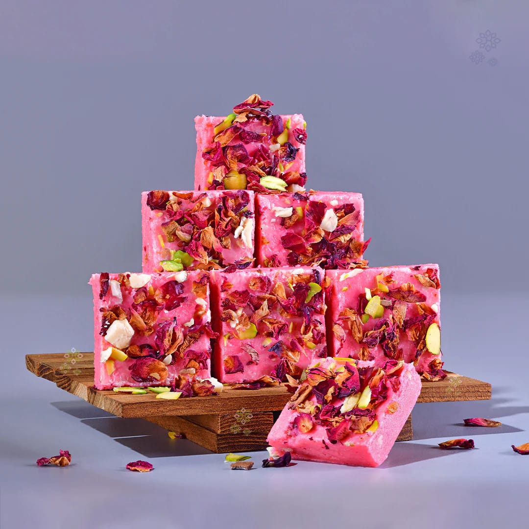 Kaju Rose Petal Biscuit - Sri Ganga Vilas traditional sweets & snacks