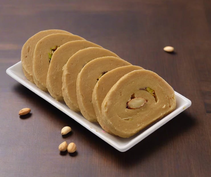 Kaju Mango Roll - Sri Ganga Vilas traditional sweets & snacks