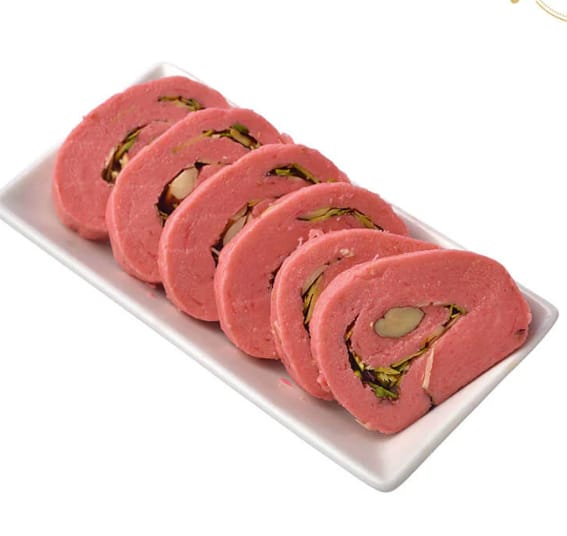 Kaju Rose Patel Roll - Sri Ganga Vilas traditional sweets & snacks