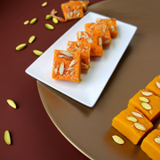 Carrot Burfi (400 g) - Sri Ganga Vilas traditional sweets & snacks