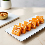 Carrot Burfi (200 g) - Sri Ganga Vilas traditional sweets & snacks