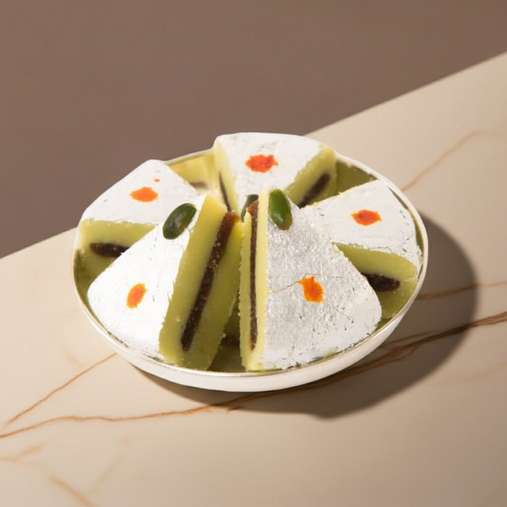 kaju anjeer sandwich - Sri Ganga Vilas traditional sweets & snacks