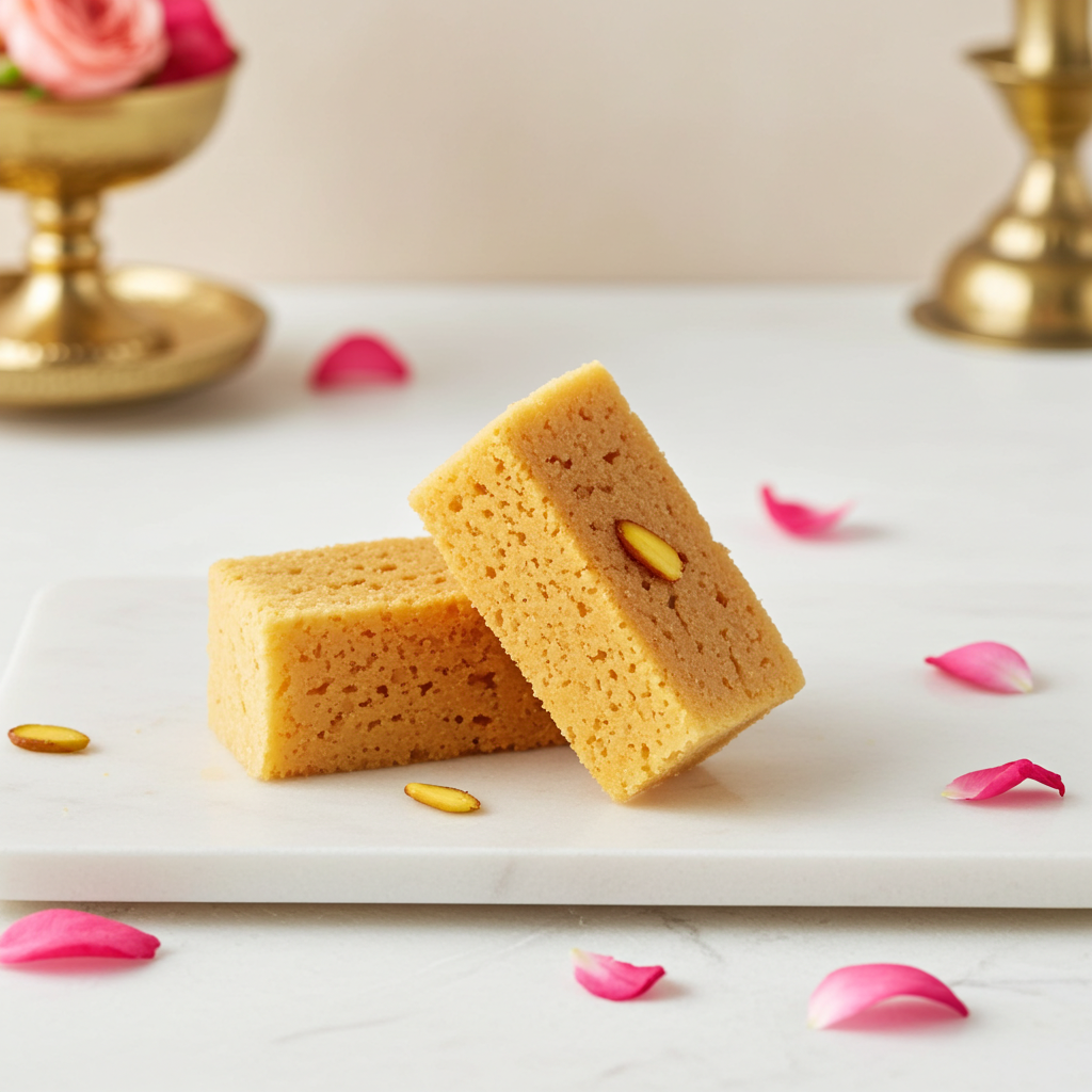 Chukka Mysore Pak/Crispy Mysore Pak - Sri Ganga Vilas traditional sweets & snacks